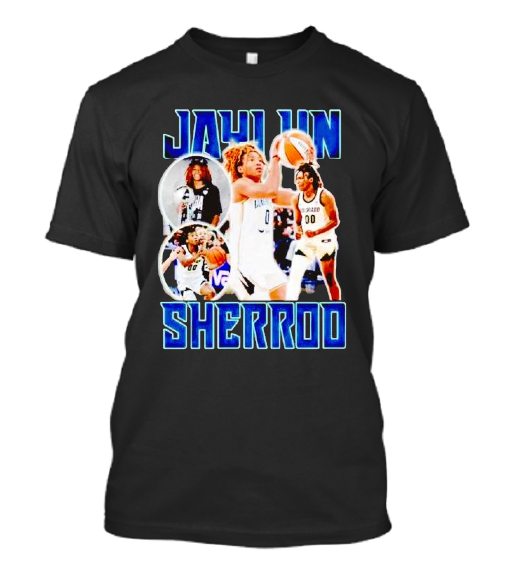 Jaylyn Sherrod Basketball Action Highlights T-Shirt