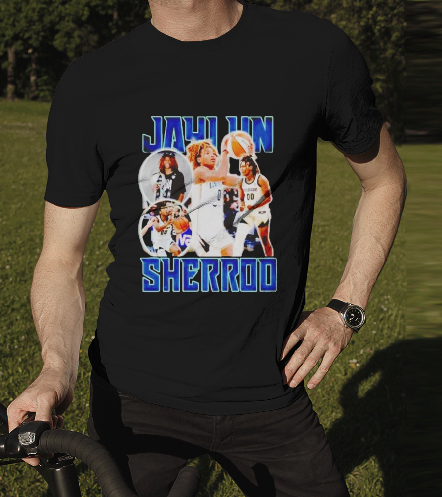 Jaylyn Sherrod Basketball Action Highlights T-Shirt