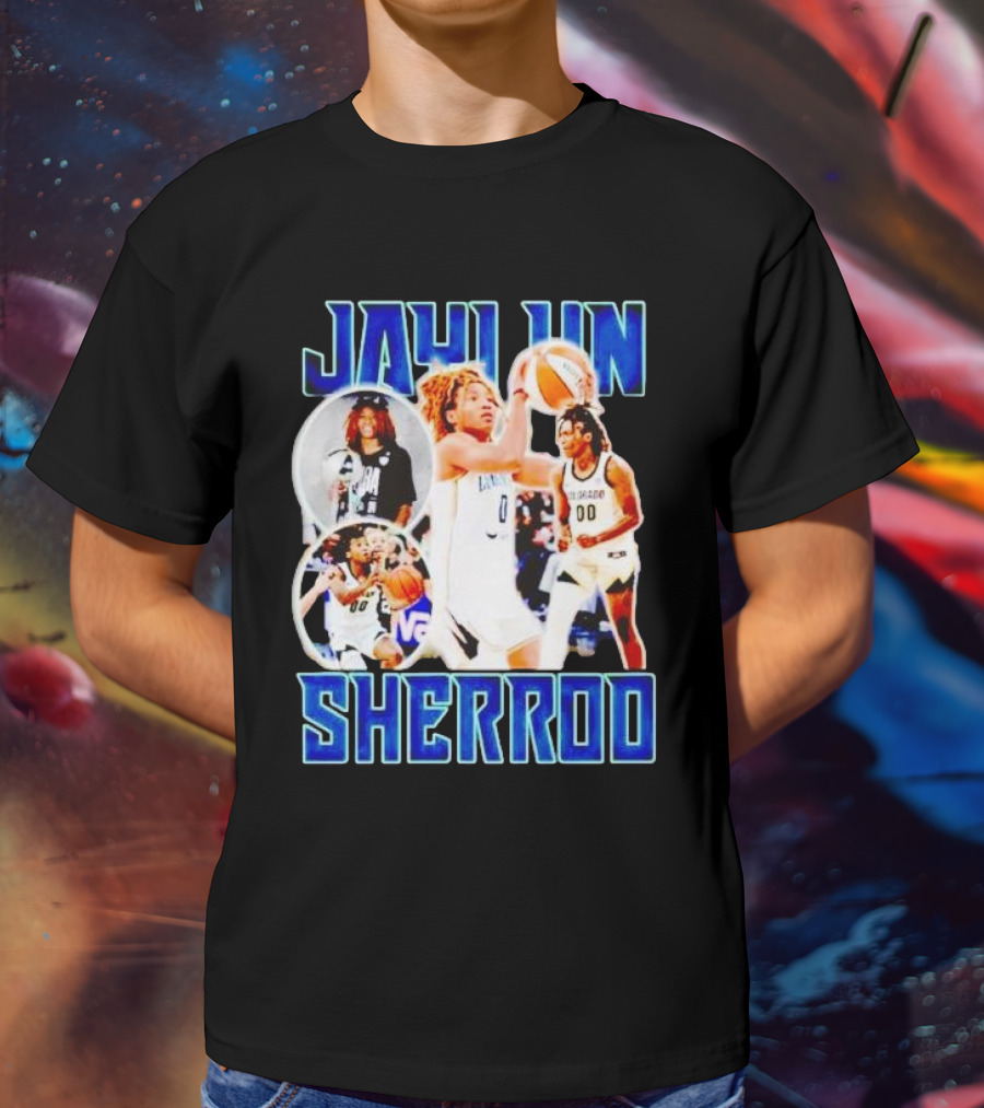 Jaylyn Sherrod Basketball Action Highlights T-Shirt