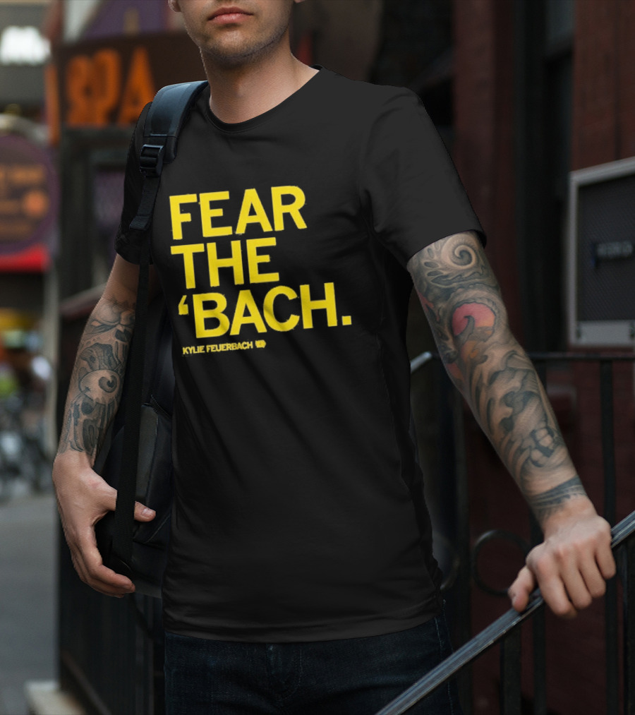 Fear The 'Bach Kylie Feuerbach Iowa Hawkeyes T-Shirt