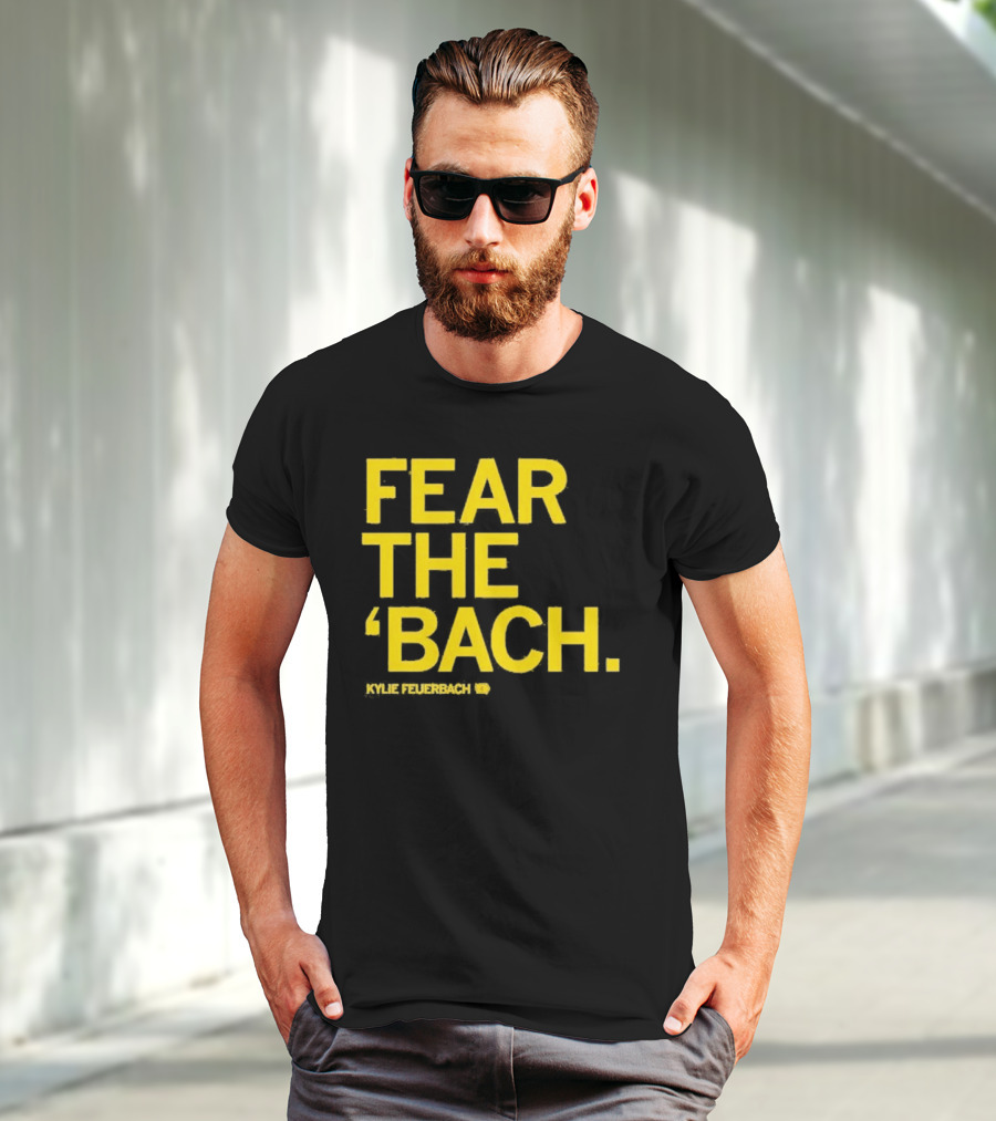 Fear The 'Bach Kylie Feuerbach Iowa Hawkeyes T-Shirt