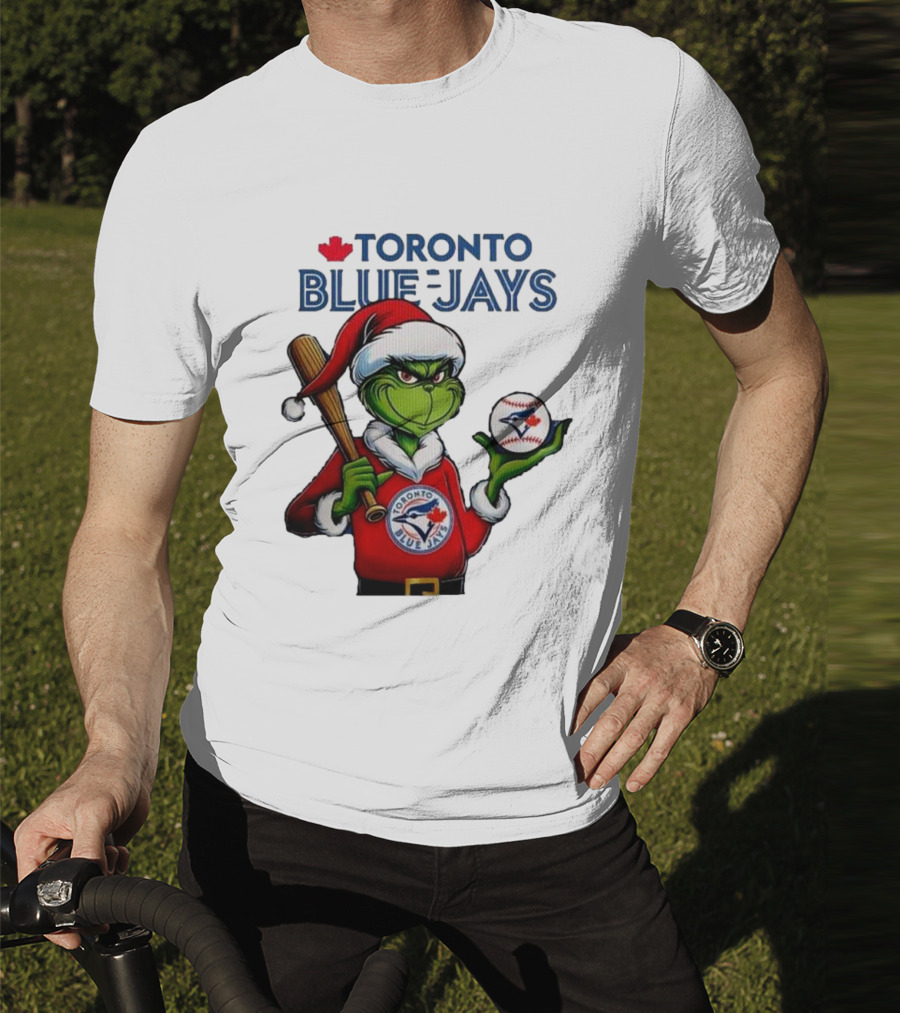 Toronto Blue Jays The Grinch Grinchmas Christmas T-Shirt