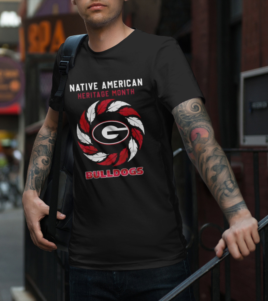 Native American Heritage Month Georgia Bulldogs T-Shirt