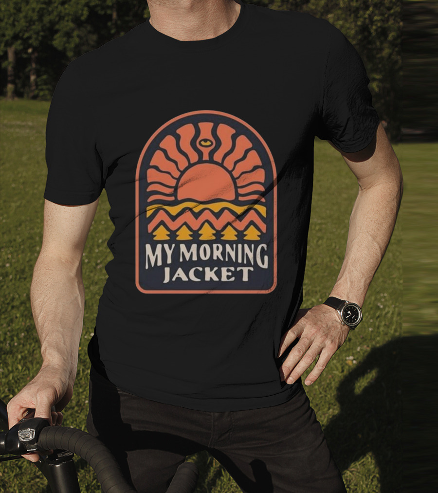 My Morning Jacket Sunrise Waves Solar Flare T-Shirt