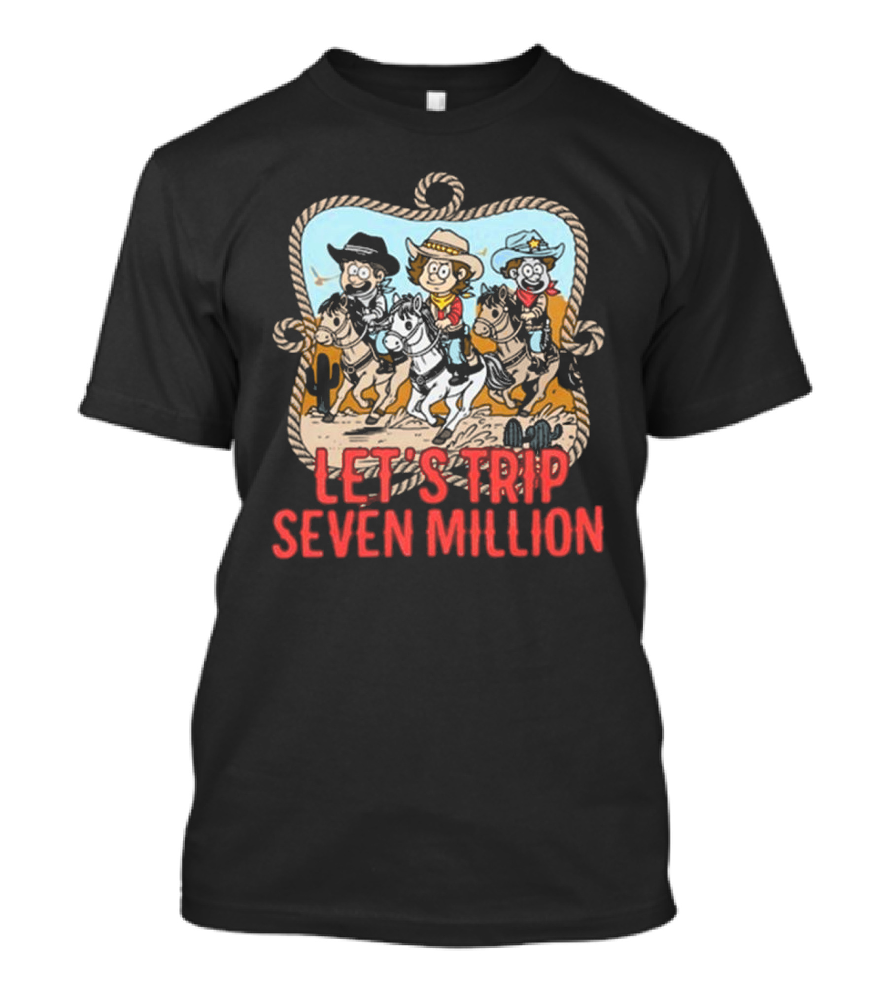 Let's Trip Seven Million Cowboy Sturniolo Triplets T-Shirt