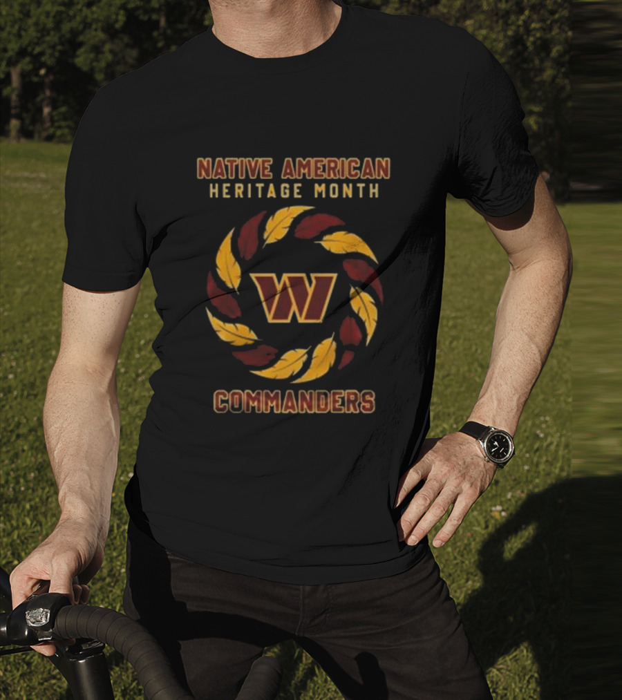 Washington Commanders Native American Heritage Month T-Shirt