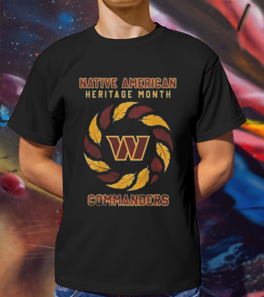 Washington Commanders Native American Heritage Month T-Shirt