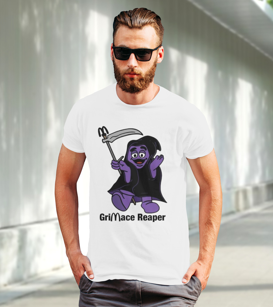 Grimace Reaper Grimace McDonald’s Crossover T-Shirt