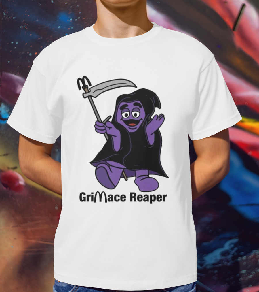 Grimace Reaper Grimace McDonald’s Crossover T-Shirt