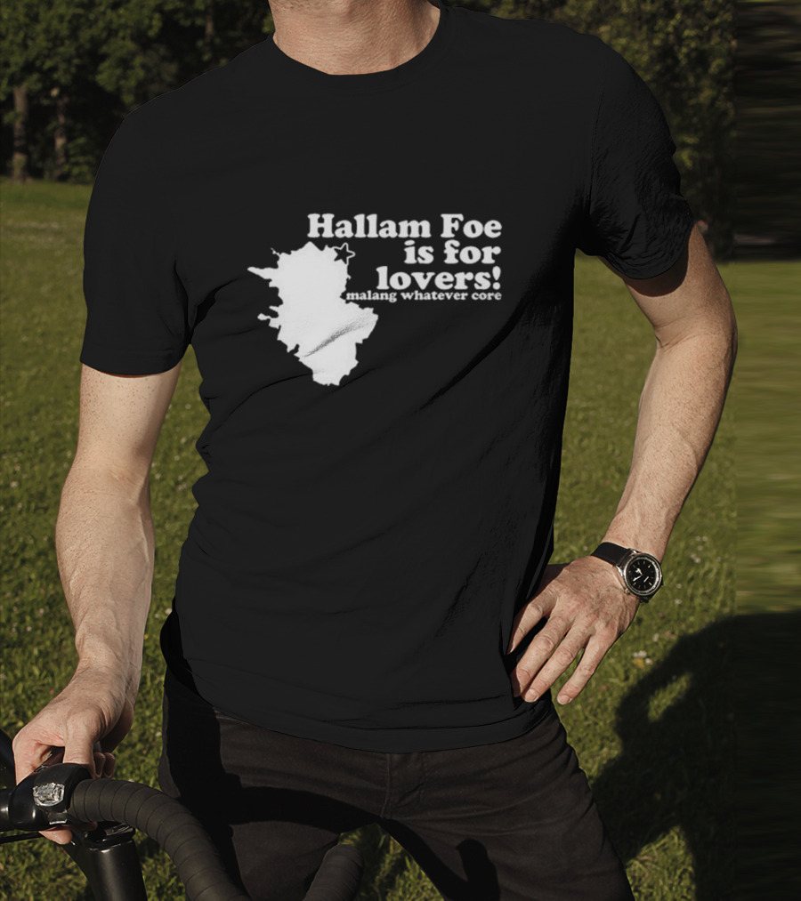 Hallam Foe Is For Lovers Malang Whatever Core Map Star T-Shirt