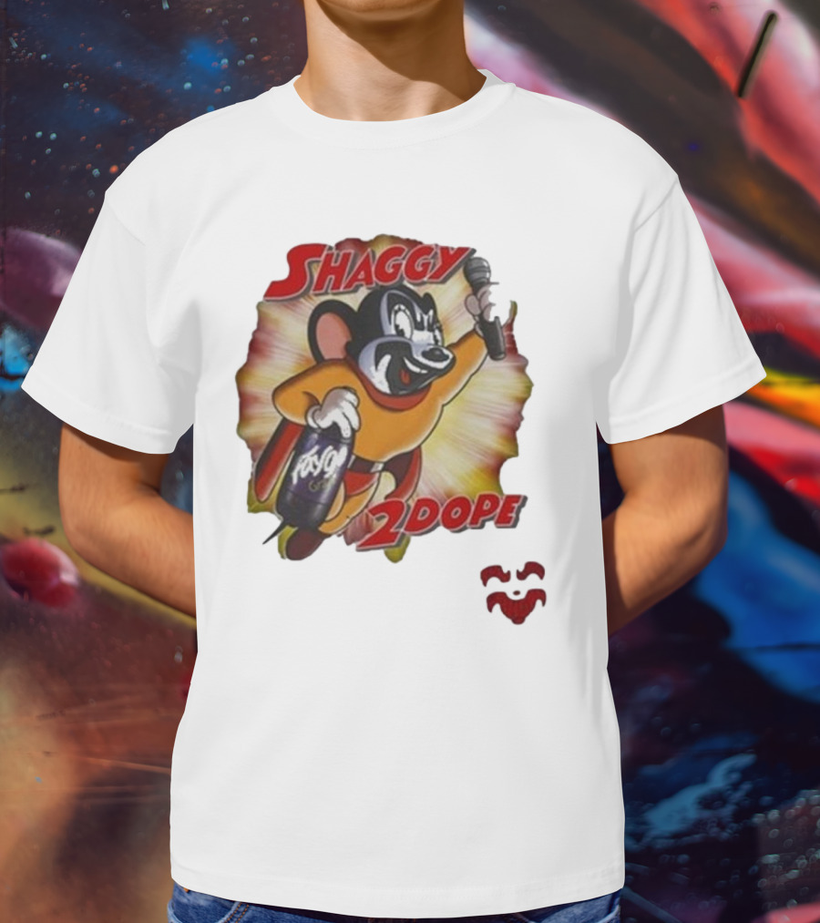 Shaggy 2 Dope Mighty Faygo Mouse Microphone Iconic T-Shirt