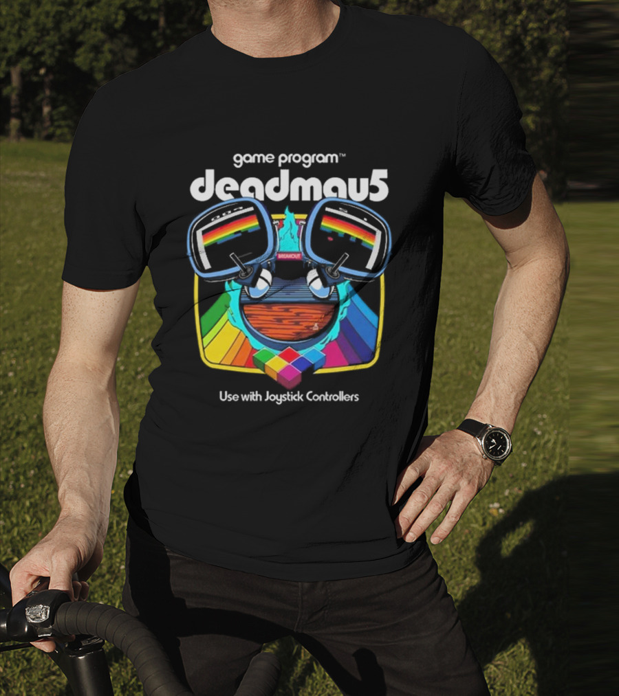 Game Program Deadmau5 Breakout Use With Joystick Controllers T-Shirt