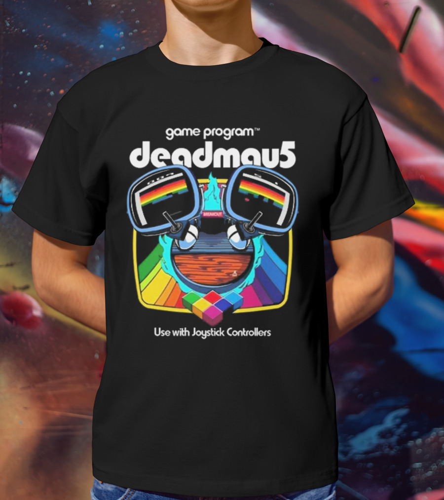 Game Program Deadmau5 Breakout Use With Joystick Controllers T-Shirt
