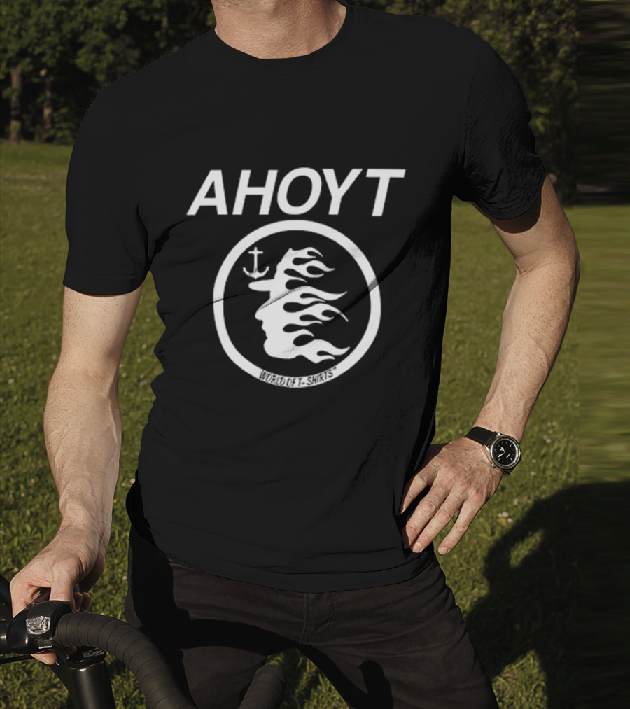 Ahoyt 2025 World Of T-Shirts Flame Anchor T-Shirt