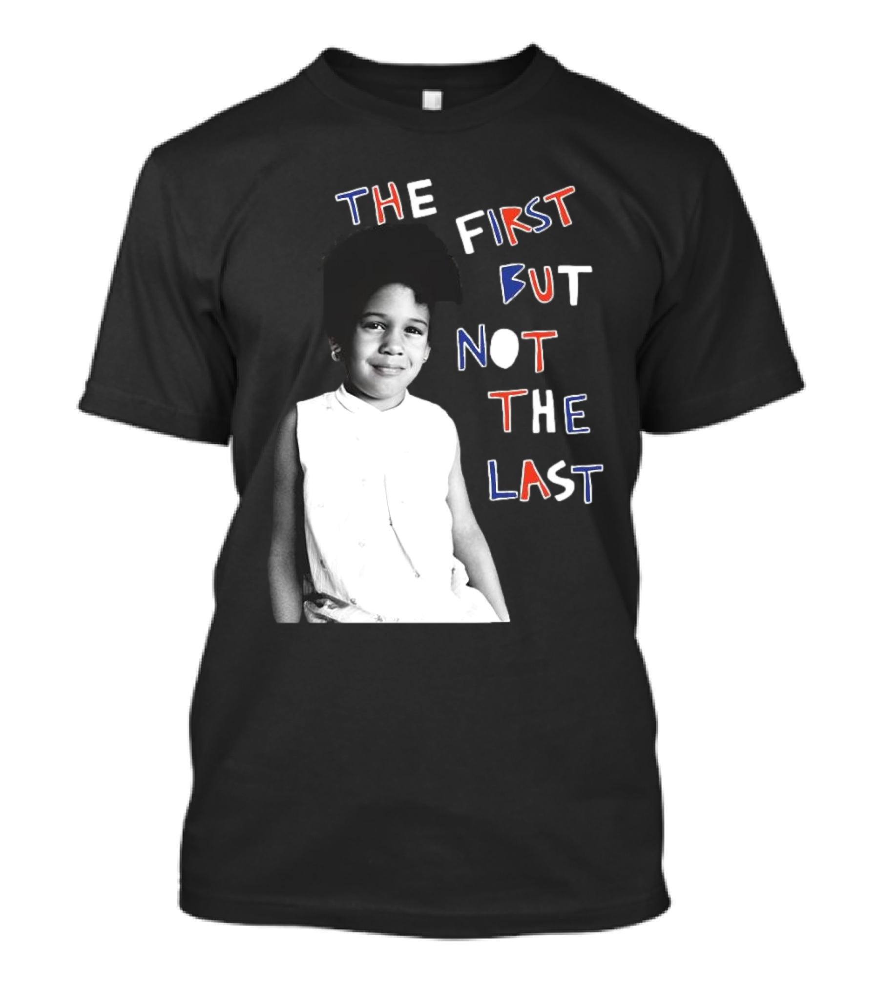 Cleo Wade The First But Not The Last Vintage Style Black And White Youthful T-Shirt