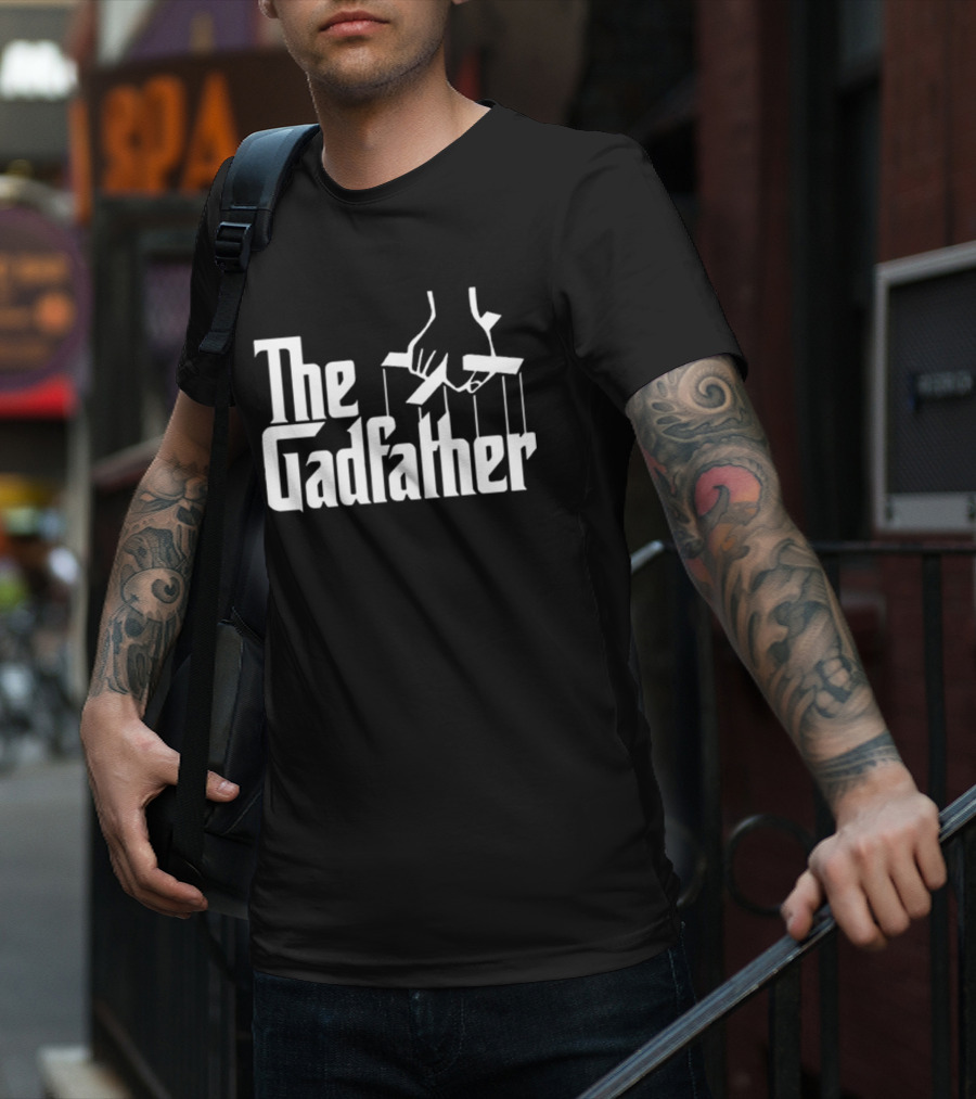 The Gadfather Gad Saad Parody Puppet Strings T-Shirt
