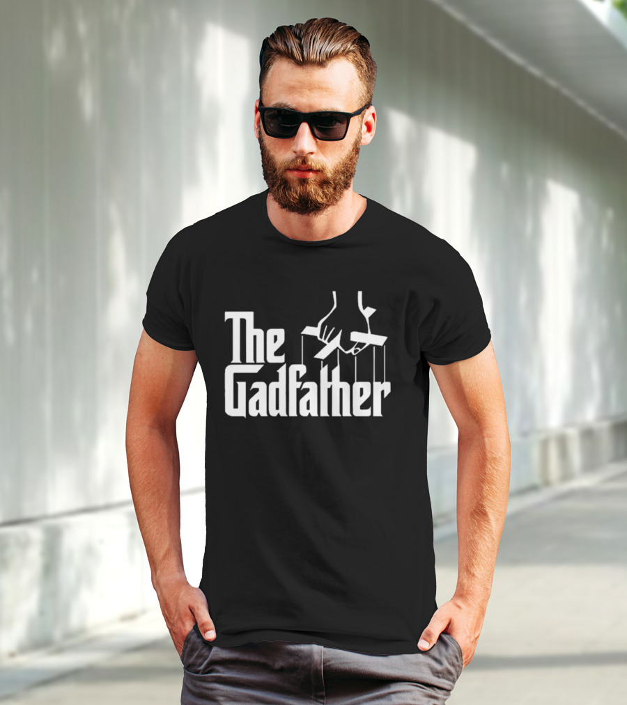 The Gadfather Gad Saad Parody Puppet Strings T-Shirt