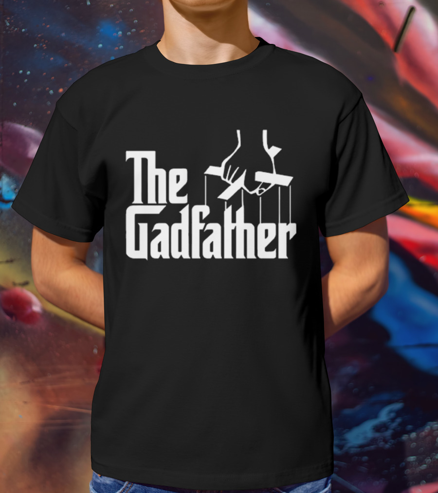 The Gadfather Gad Saad Parody Puppet Strings T-Shirt