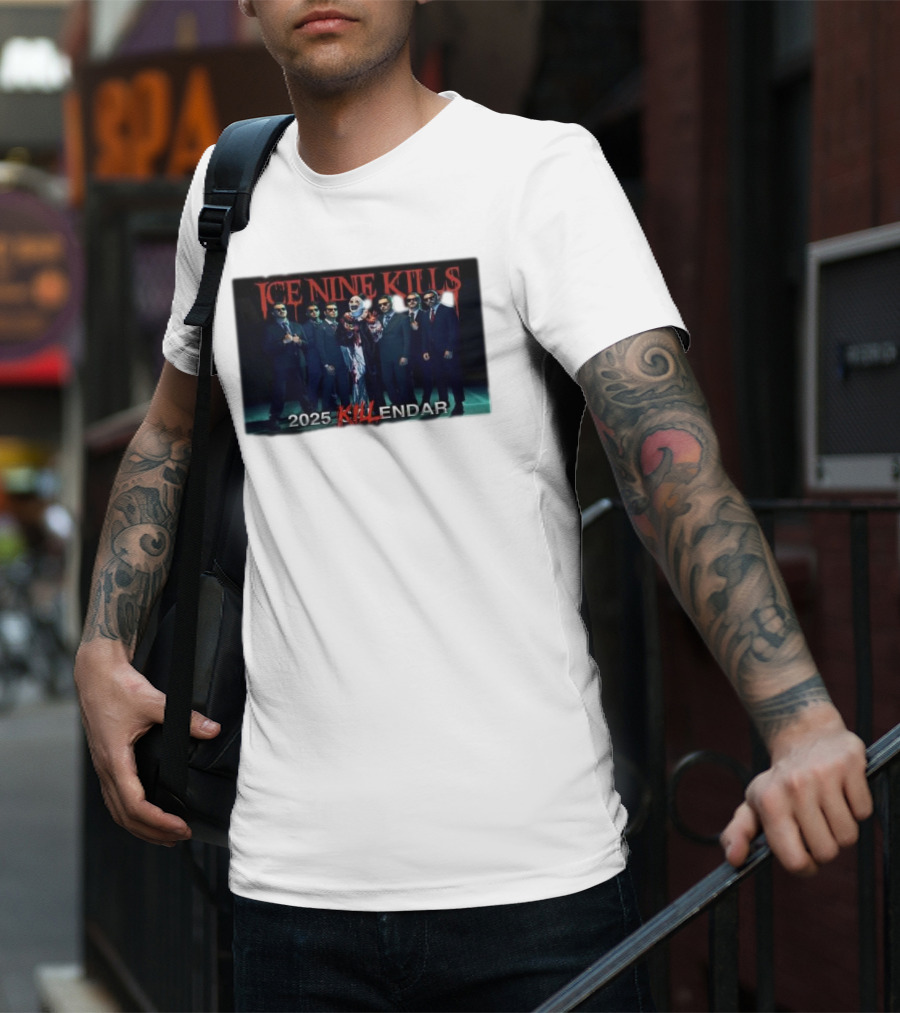 Ice Nine Kills 2025 Killendar Holiday T-Shirt
