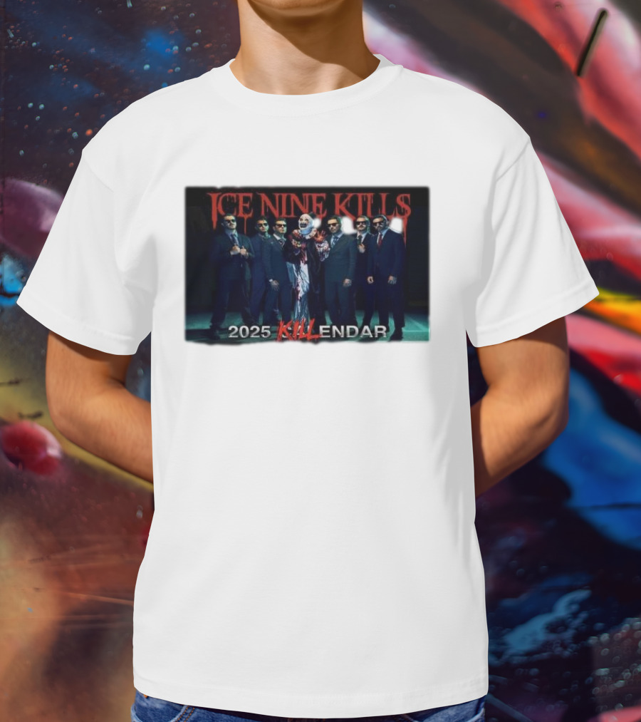 Ice Nine Kills 2025 Killendar Holiday T-Shirt