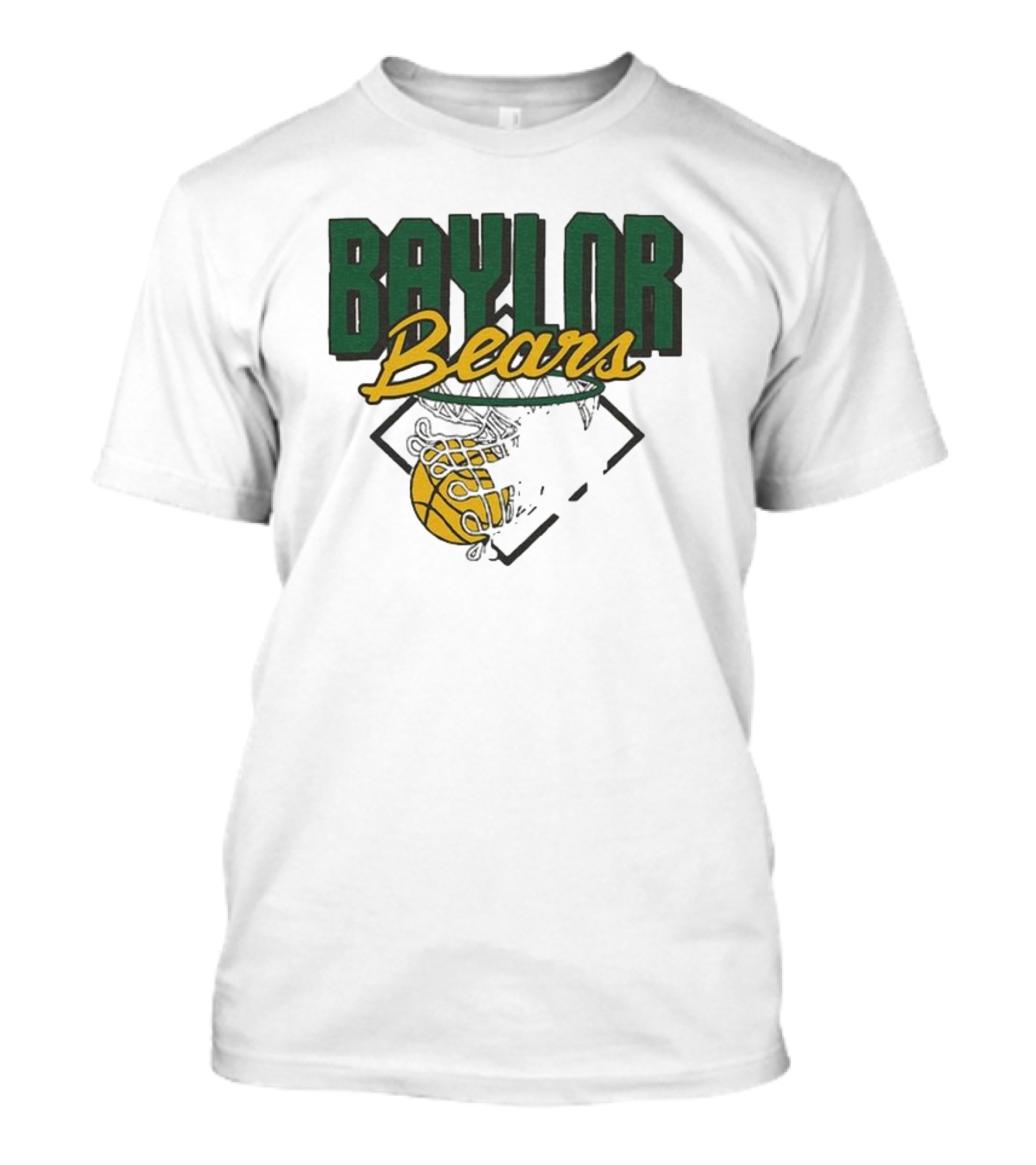 Baylor Bears Basketball Nothing But Net T-Shirt