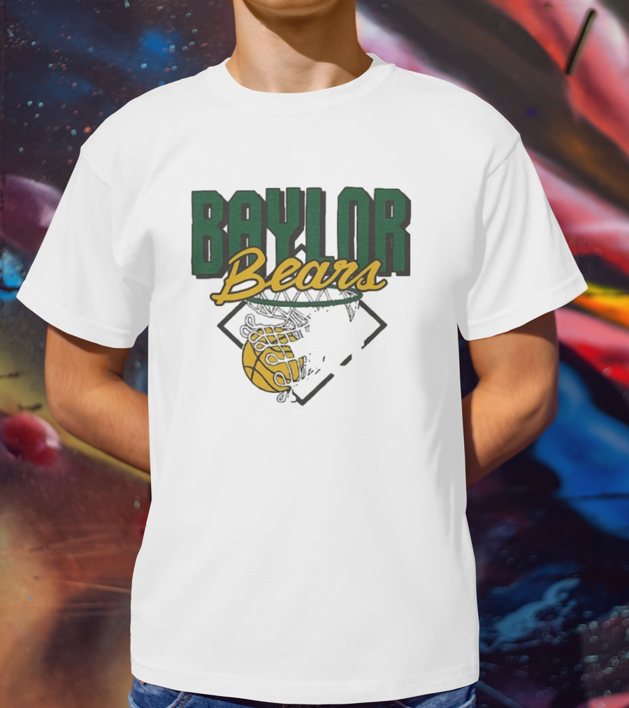 Baylor Bears Basketball Nothing But Net T-Shirt