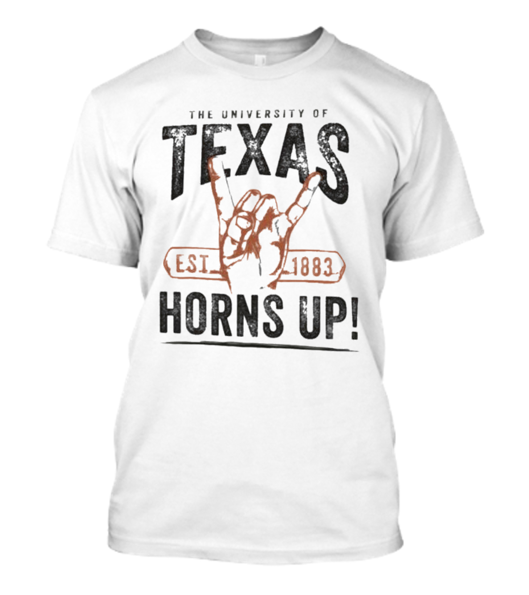 The University Of Texas Horns Up Est 1883 T-Shirt