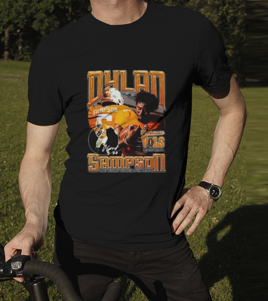 Dylan Sampson Vols Rushing Touchdown Breakout NIL T-Shirt