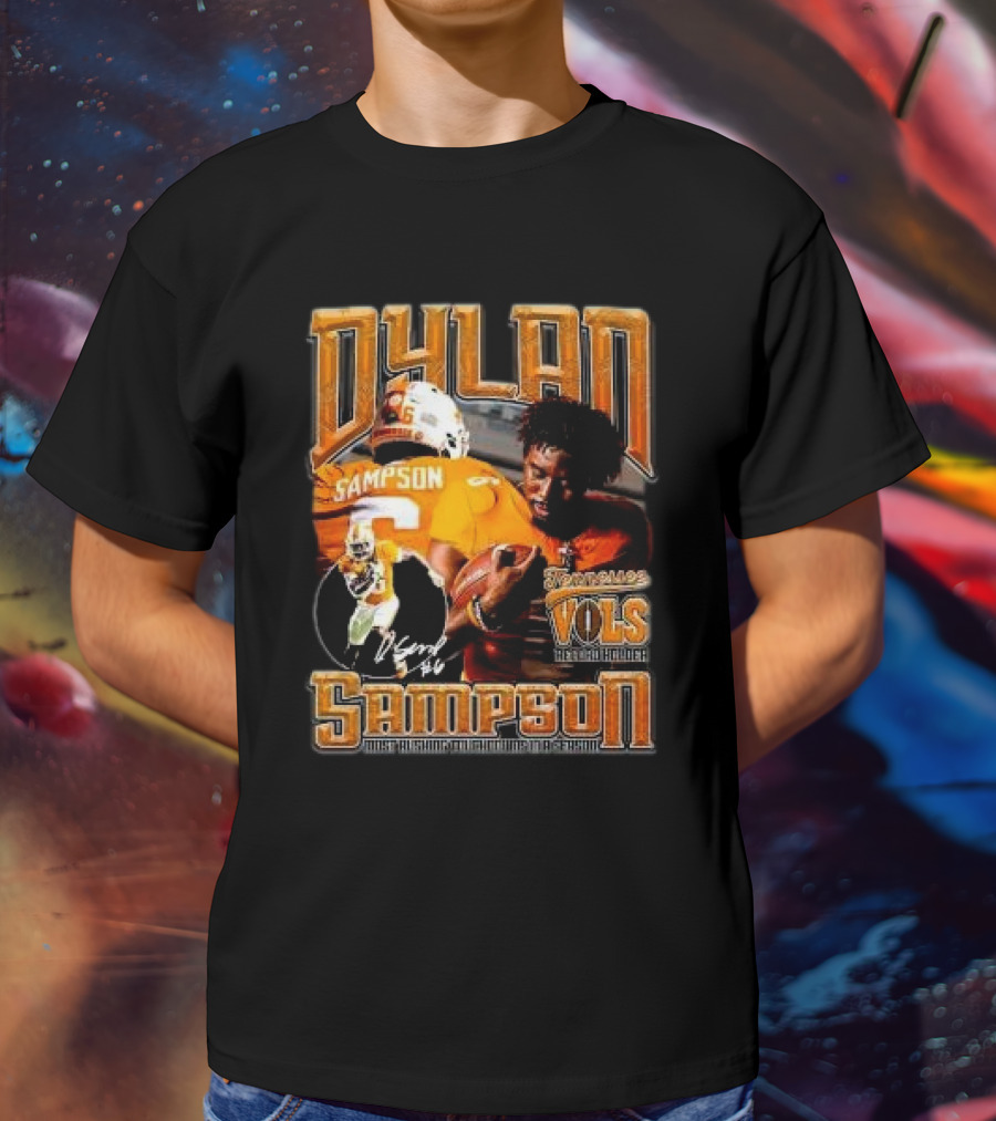 Dylan Sampson Vols Rushing Touchdown Breakout NIL T-Shirt