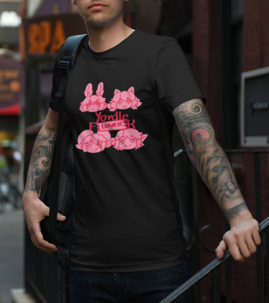 Yordle Lover Warullaby Bunny Cat Ears Faces T-Shirt