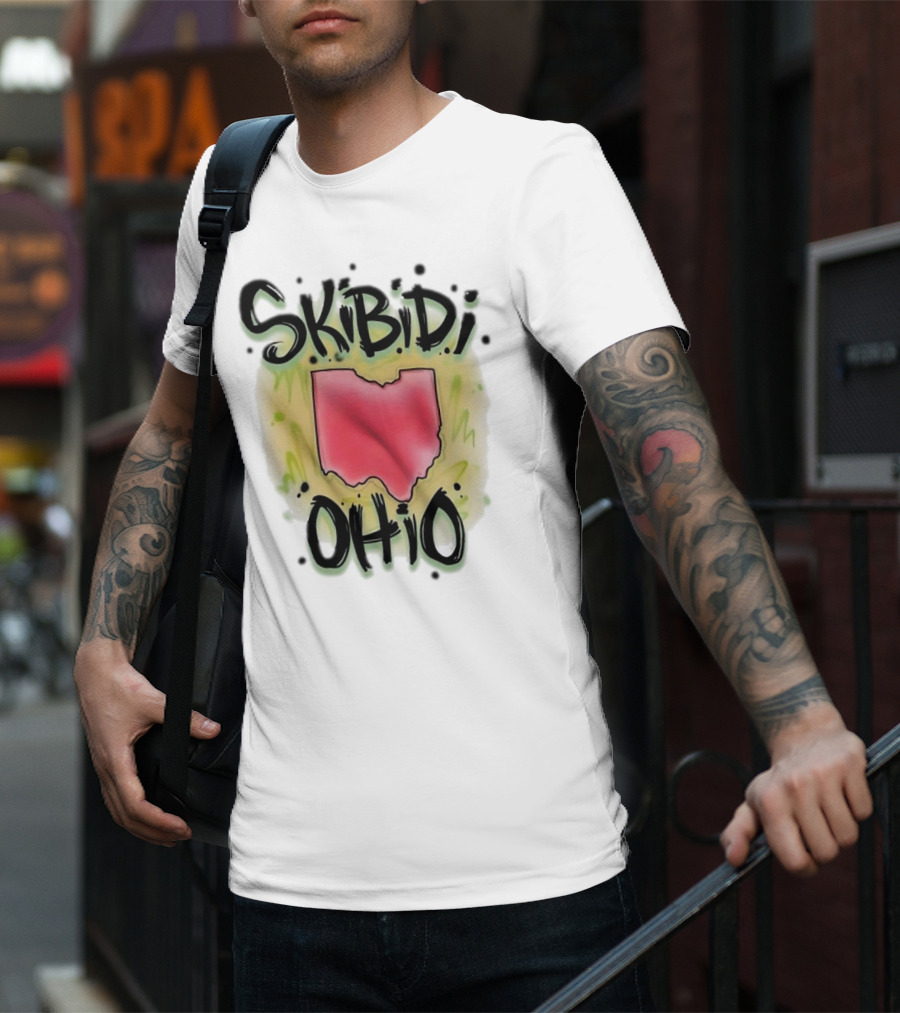 Foolish Gamers Skibidi Ohio Map T-Shirt