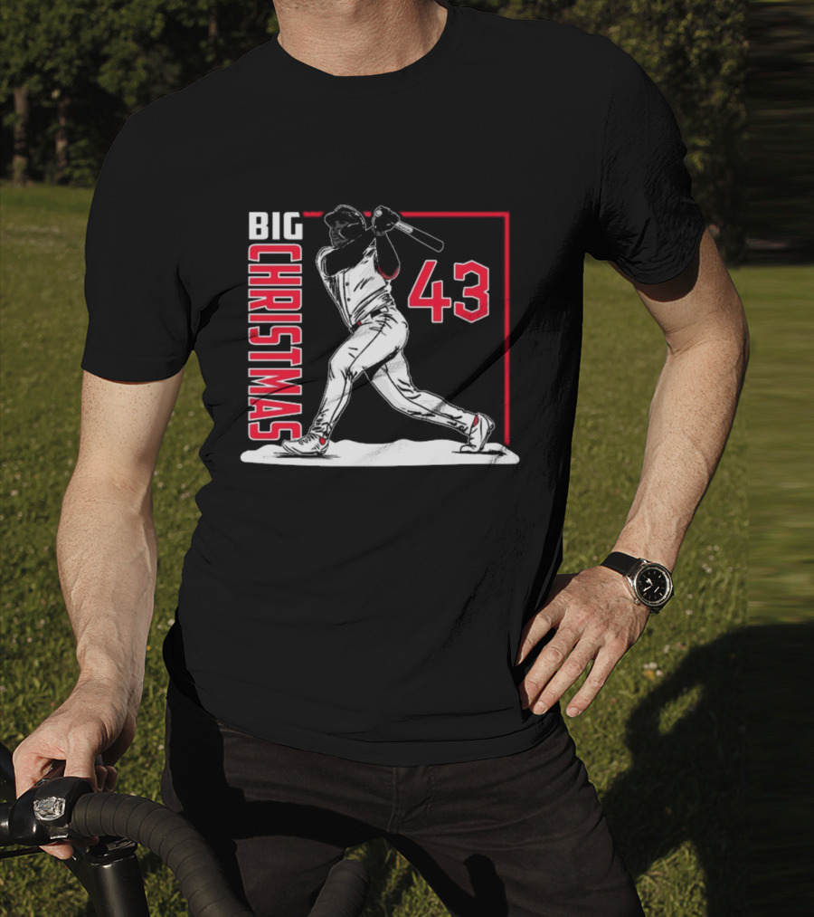 Big Christmas 43 Baseball Cleveland Guardians T-Shirt