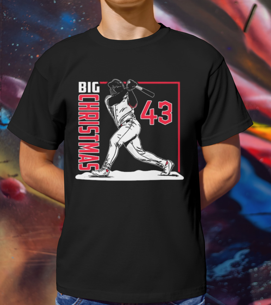 Big Christmas 43 Baseball Cleveland Guardians T-Shirt