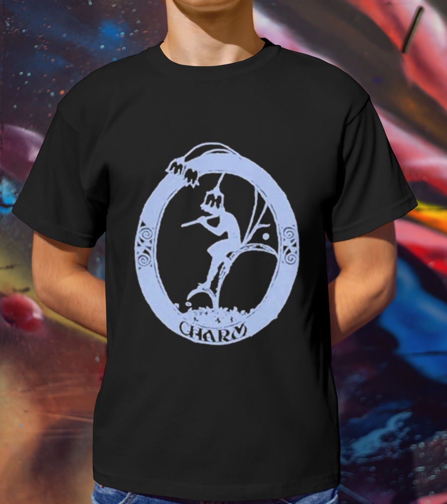 Clairo Charm Fairy Flute Oval T-Shirt