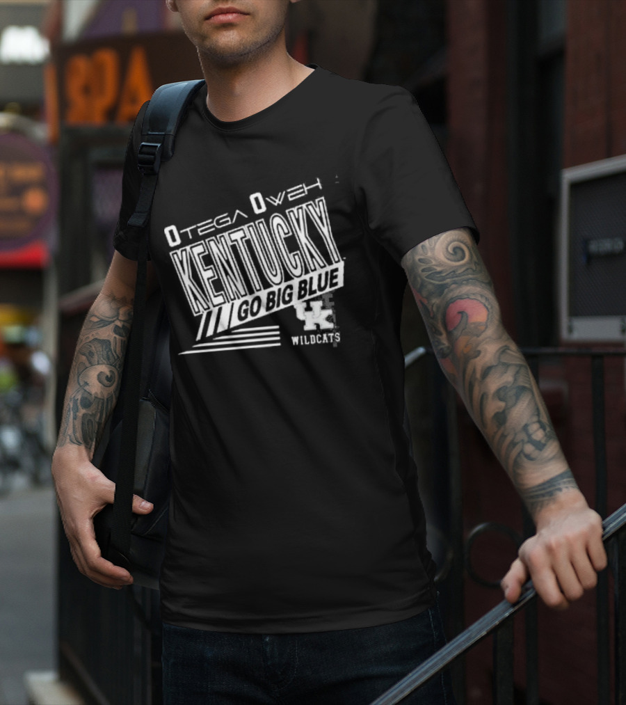 Otega Oweh Kentucky Wildcats Go Big Blue UK NCAA T-Shirt