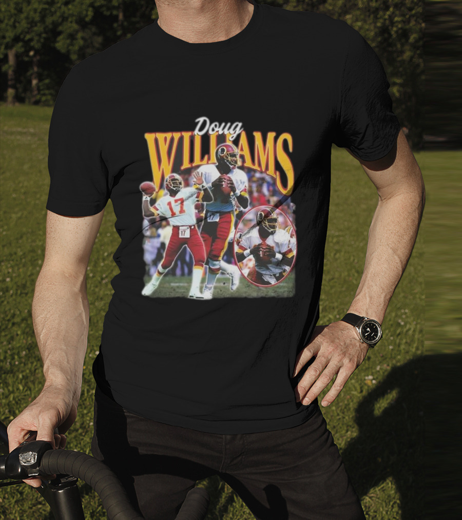 Doug Williams Football Legend NFL Quarterback Redskins T-Shirt