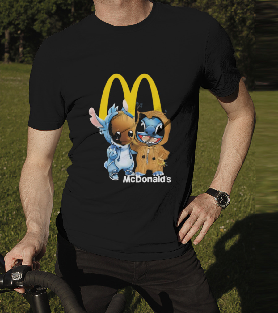 Groot Stitch McDonald’s Crossover T-Shirt