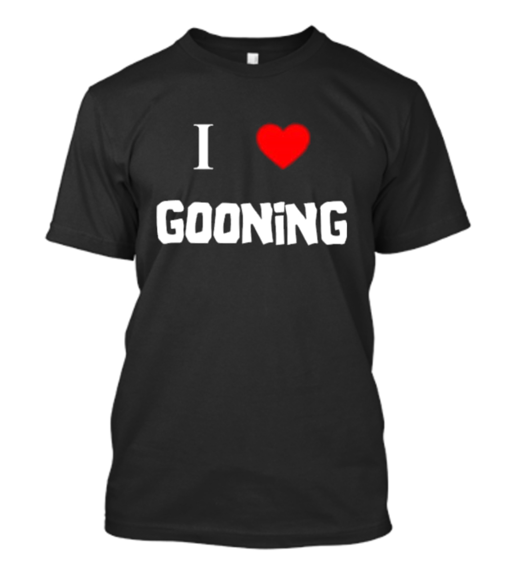 I Love Gooning Vegetable Chopping Channel T-Shirt
