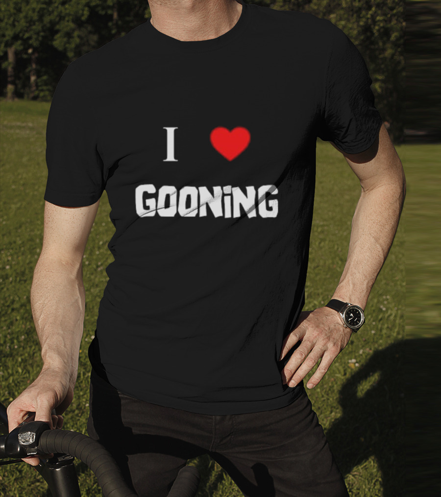 I Love Gooning Vegetable Chopping Channel T-Shirt