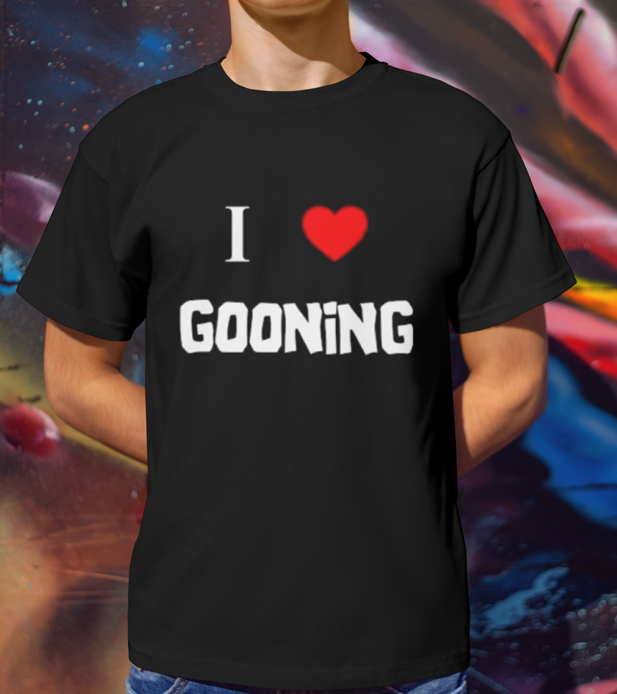 I Love Gooning Vegetable Chopping Channel T-Shirt