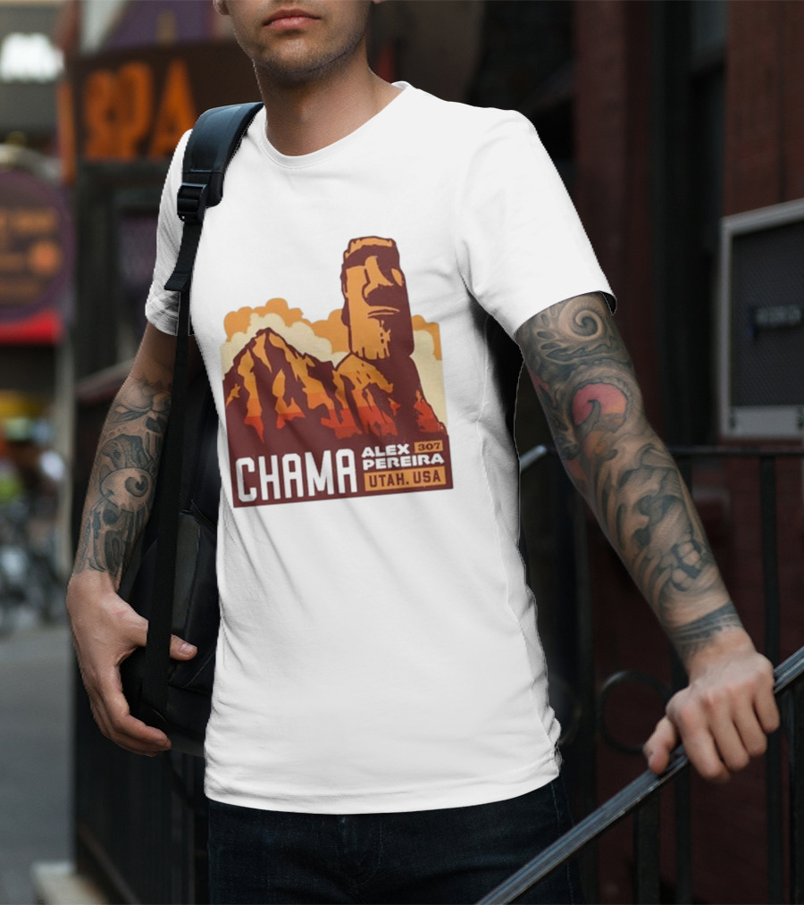Chama Alex Pereira 307 Stonehead Utah USA T-Shirt
