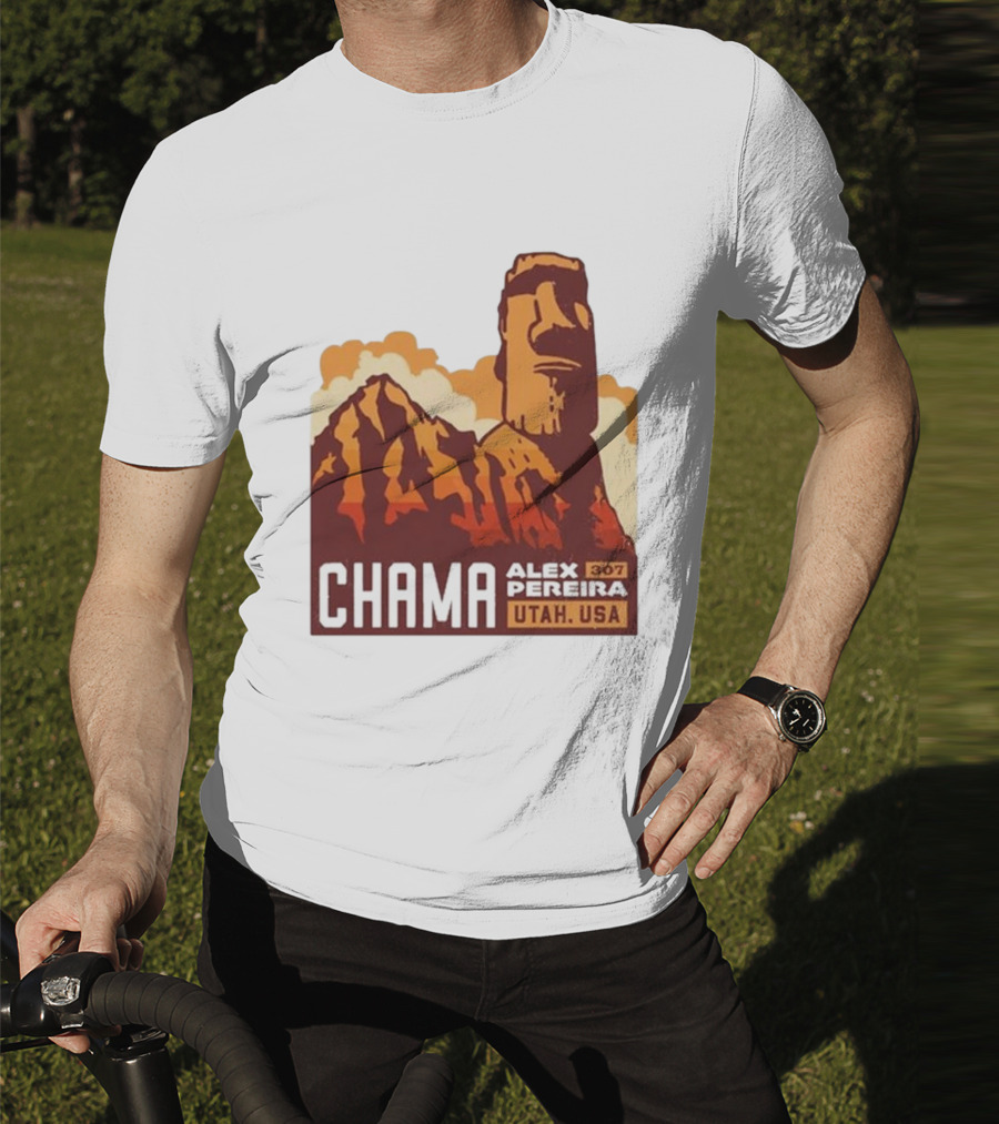 Chama Alex Pereira 307 Stonehead Utah USA T-Shirt