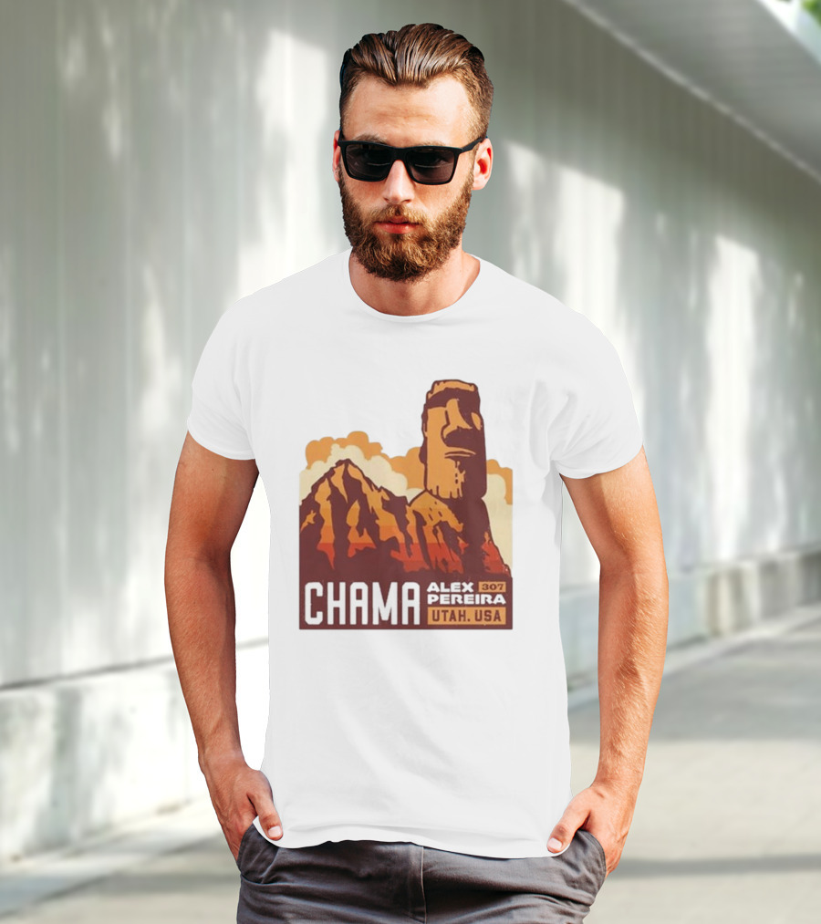 Chama Alex Pereira 307 Stonehead Utah USA T-Shirt