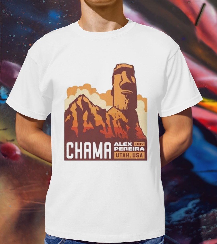 Chama Alex Pereira 307 Stonehead Utah USA T-Shirt