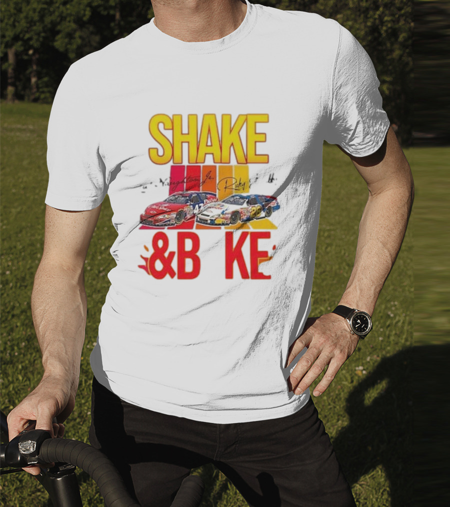 SHAKE And BAKE NASCAR Racing Talladega Nights Ricky Bobby T-Shirt