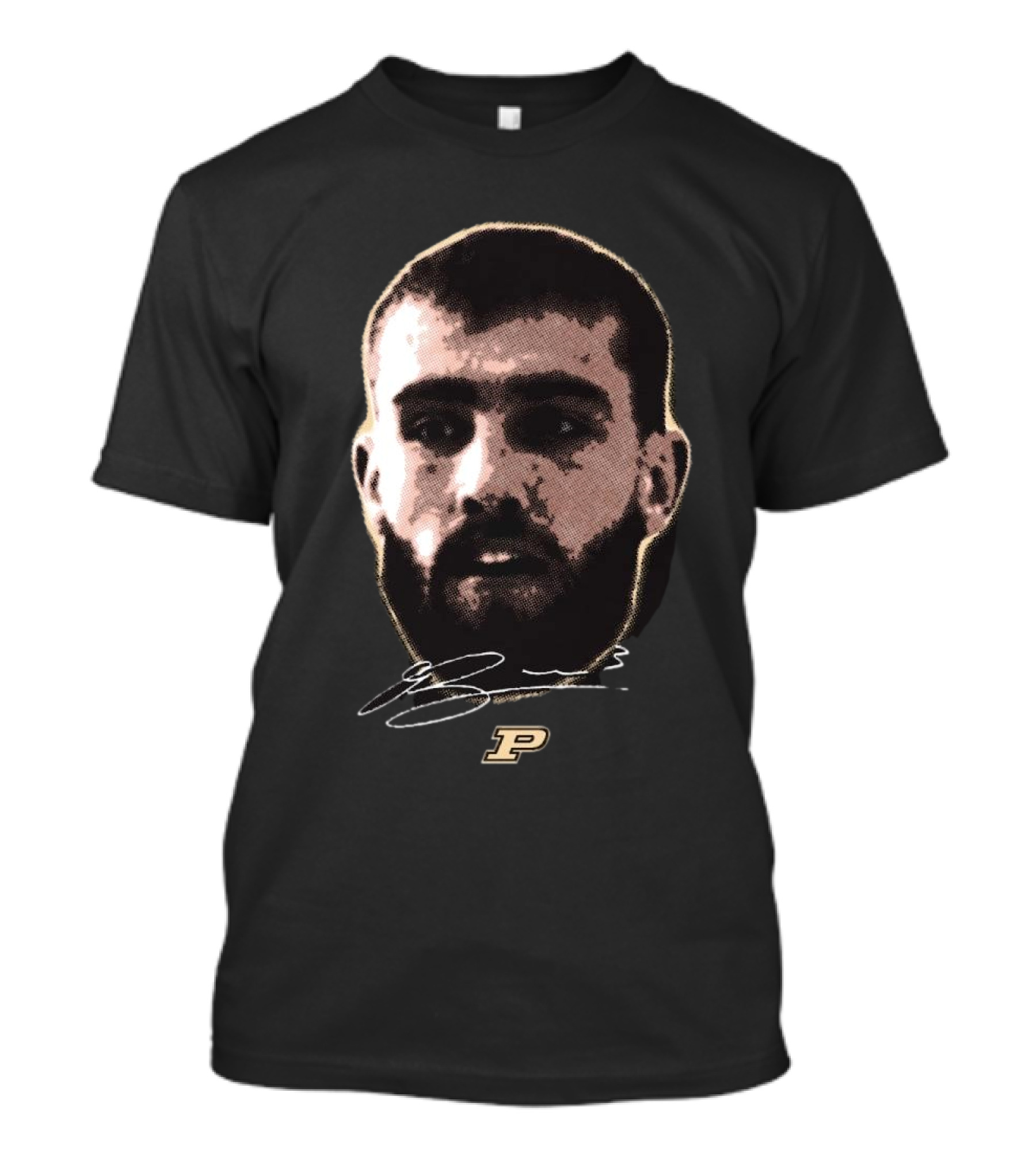 Braden Smith Purdue Boilermakers Signature P T-Shirt