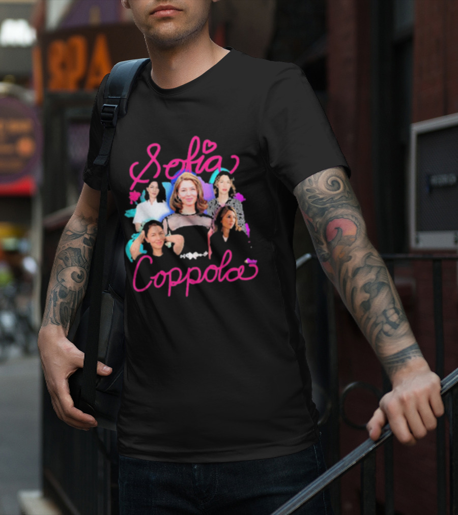 Sofia Coppola Photos Collage T-Shirt
