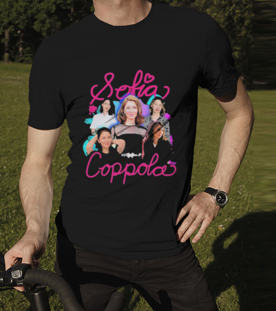 Sofia Coppola Photos Collage T-Shirt