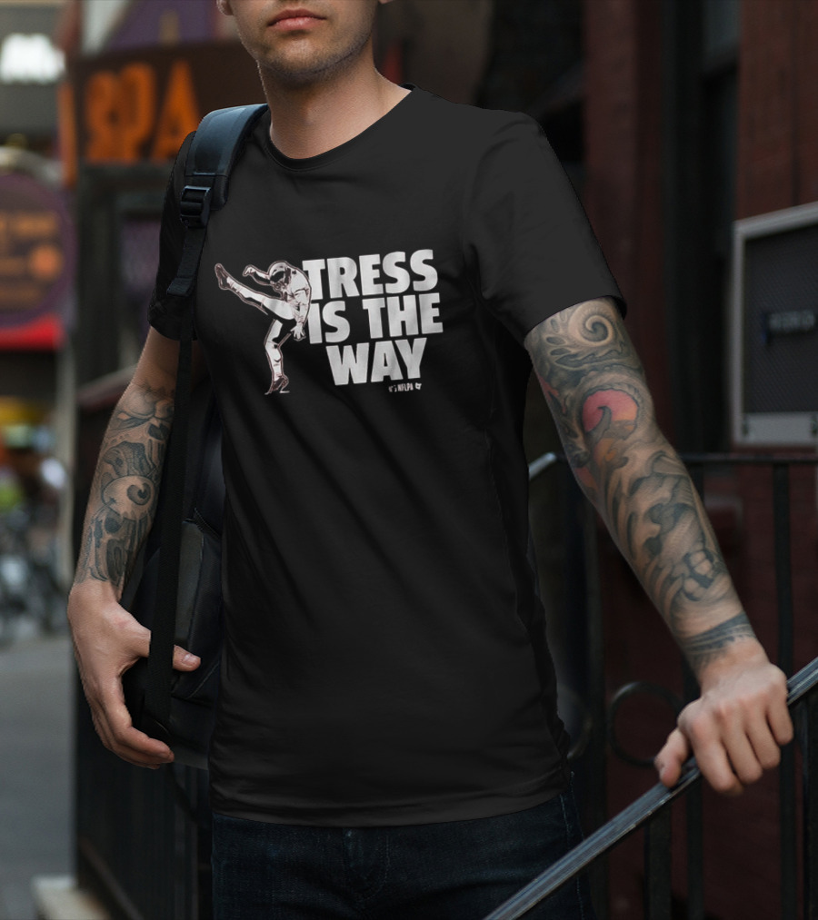 Tress Is The Way Washington Commanders NFL Player Kicking T-Shirt