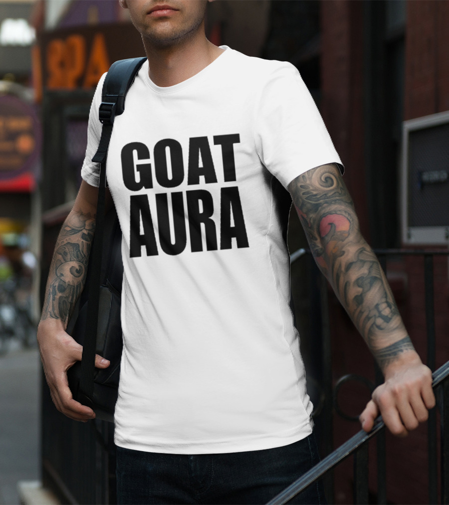 Saramalacara GOAT AURA Shirt Merchandise T-Shirt